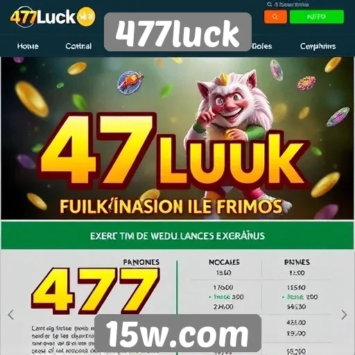 Promos e bônus atrativos do site 477luck